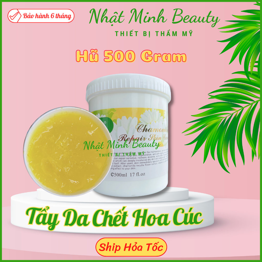 Tẩy da chết mặt Hoa Cúc 500g | Tẩy da chết hoa cúc cho spa