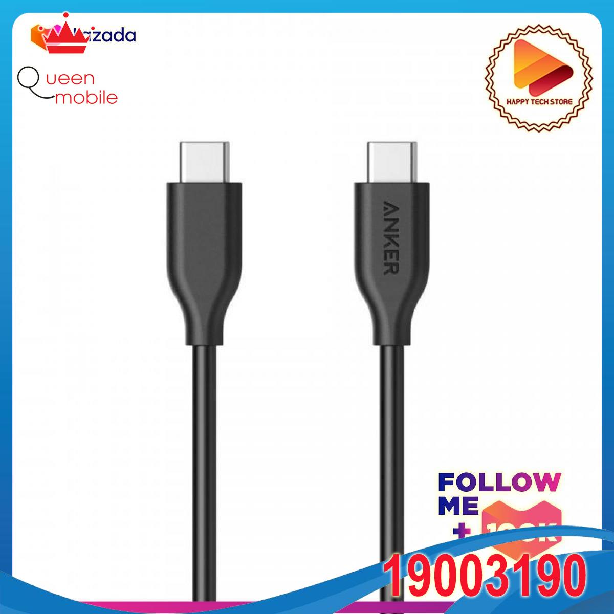Cáp anker powerline usb-c ra usb-c 2.0 - dài 0.9m - a8181