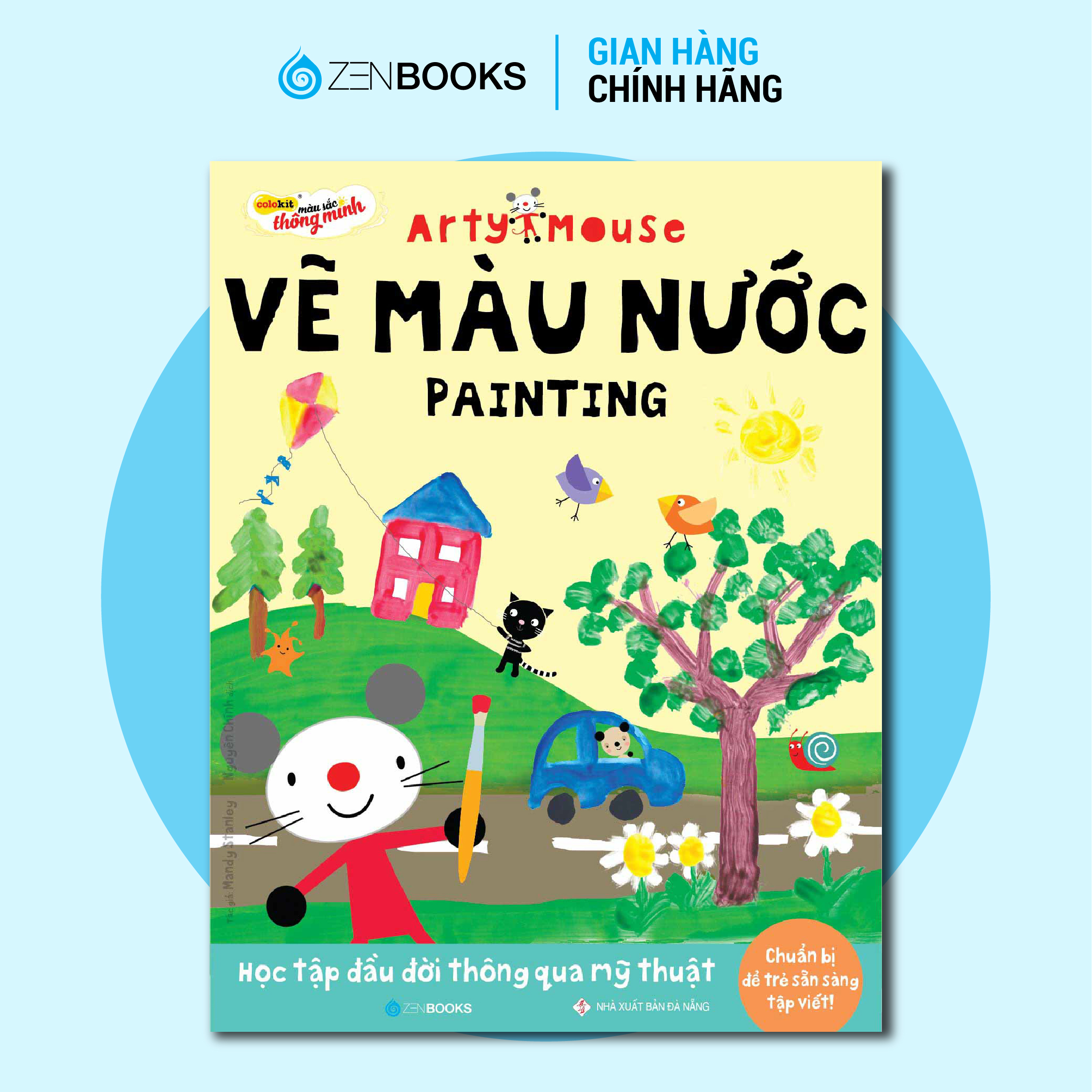 Sách - Artymouse - Vẽ Màu Nước Painting