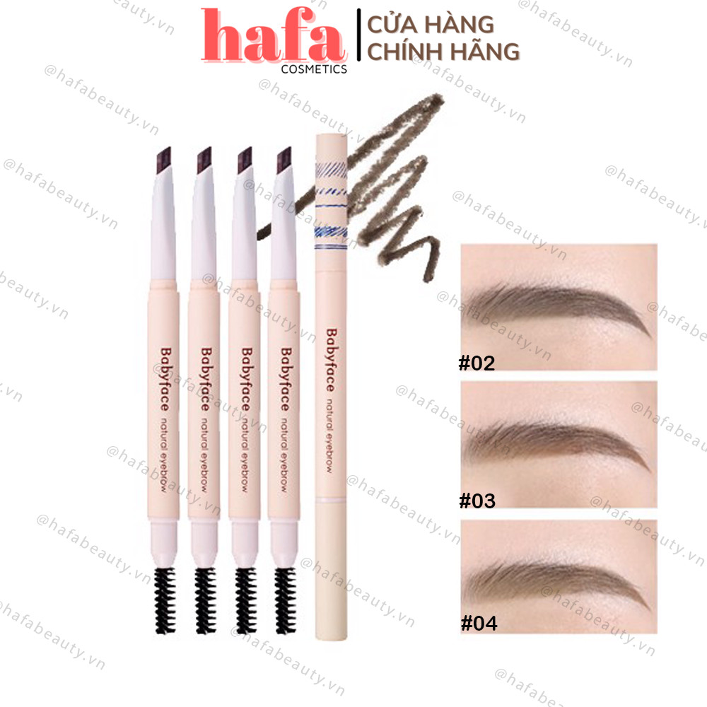 Chì kẻ mày It's Skin Babyface Natural Eyebrow _ It's Skin Chính Hãng
