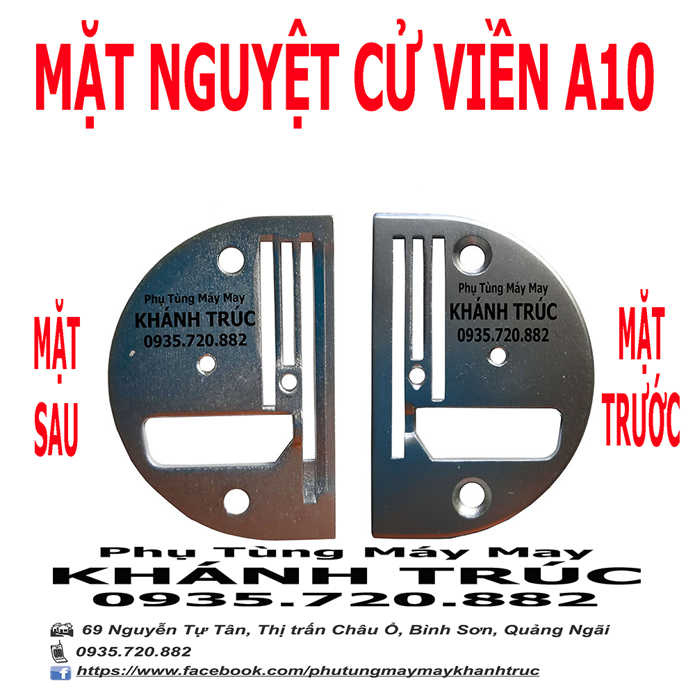 Mặt nguyệt của cử viền A10 máy may công nghiệp 1kim