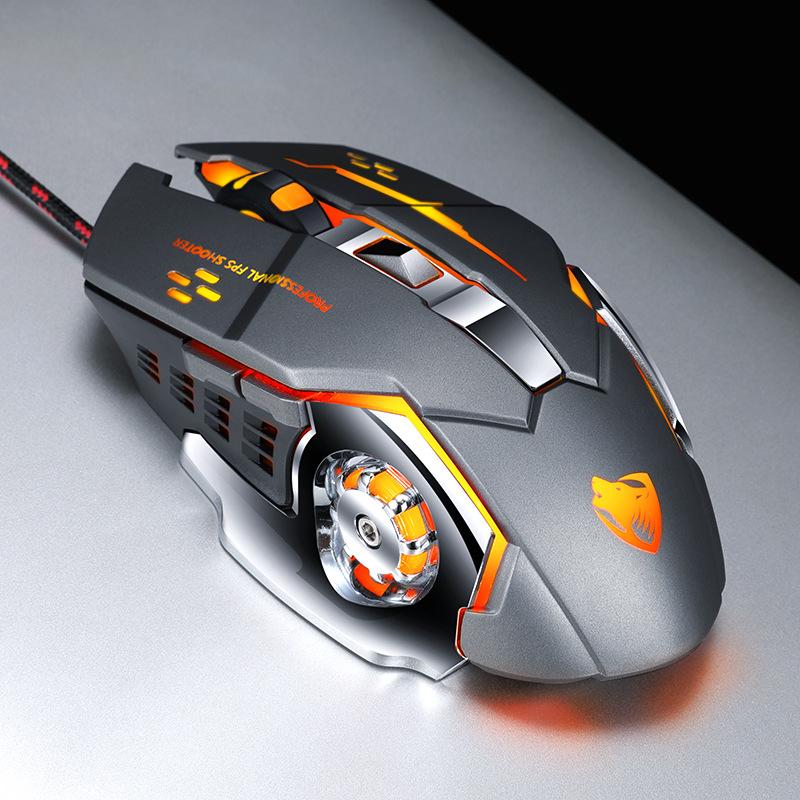 Chuột gaming máy tính chuyên nghiệp led thiết kế độc lạ