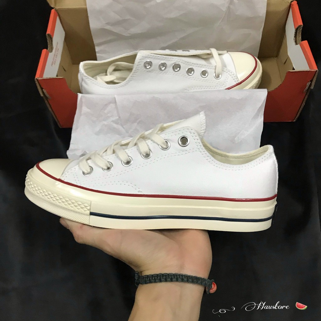 Giày converse 1970s trắng cổ thấp đủ size 36-43