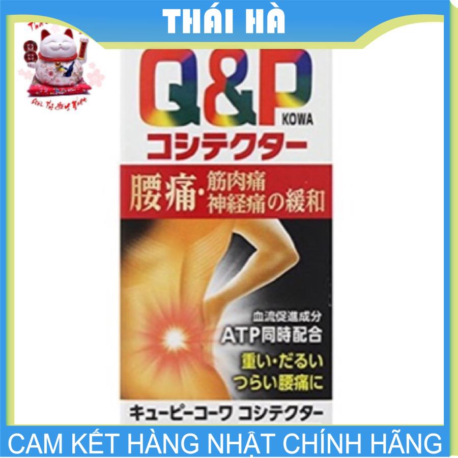 Viên Uống Q&P Kowa Hỗ Trợ Đau Lưng THOÁT VỊ ĐỊA ĐỆM Xương Khớp 120 viên