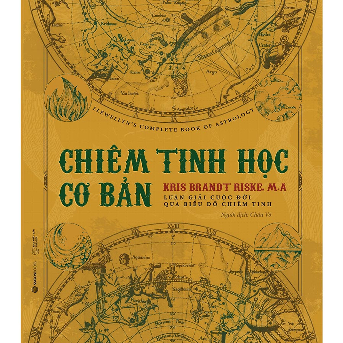 Sách - chiêm tinh học cơ bản - luận giải cuộc đời qua biểu đồ chiêm tinh