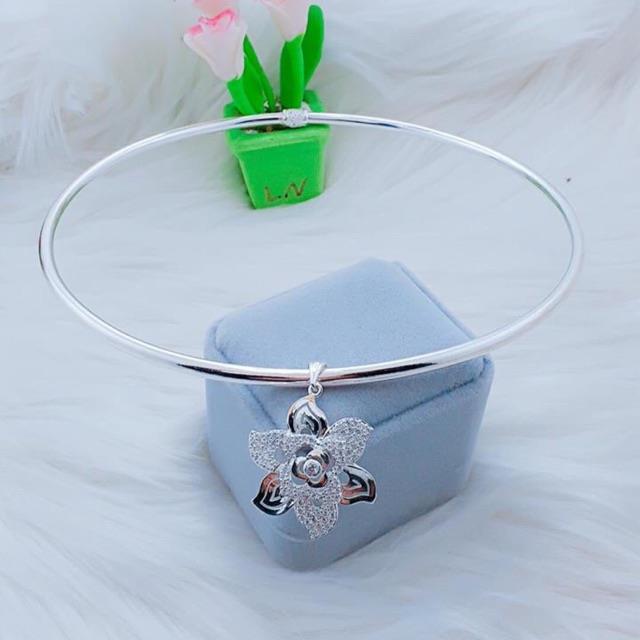 ◑❁ 💥💥KIỀNG CỔ BẠC TA NGUYÊN CHẤT CHO BÉ ĐỦ MẪU
