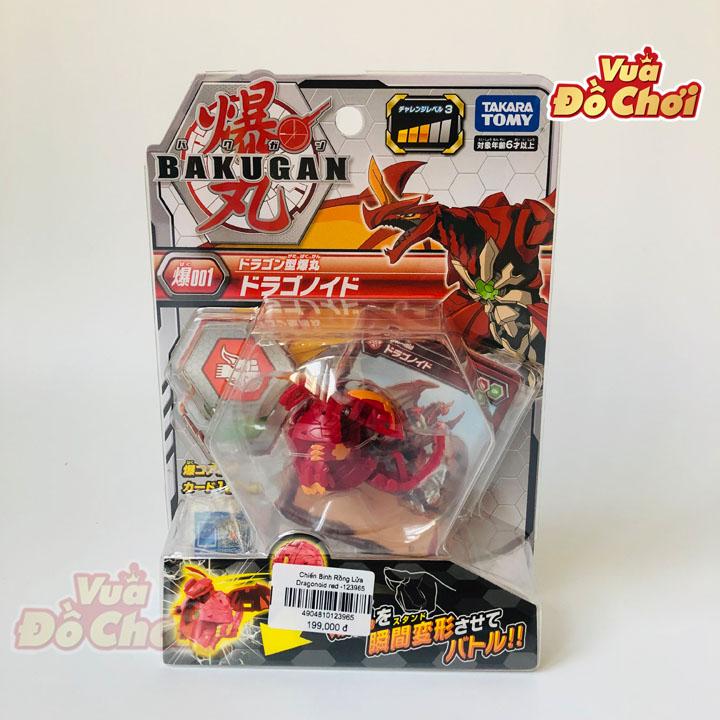 Chiến Binh Rồng Lửa DRAGONOID RED - BAKUGAN