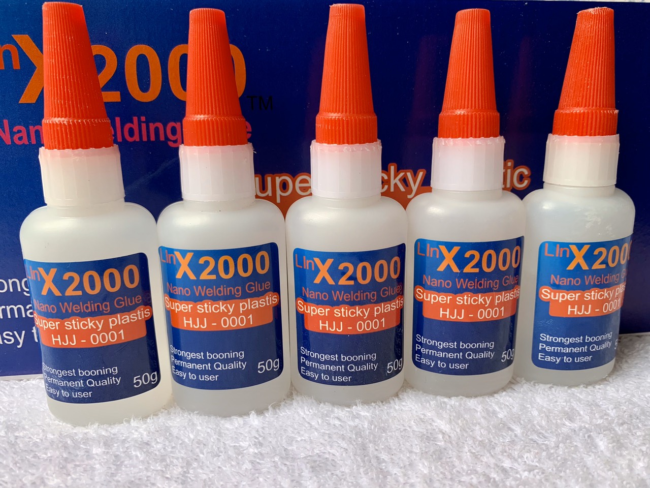 [HCM]10 lọ keo dán đa năng lin x2000 siêu kết dính dán gỗ thuỷ tinh kim loại