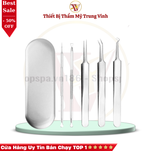 Bộ nặn mụn 5 chi tiết cao cấp