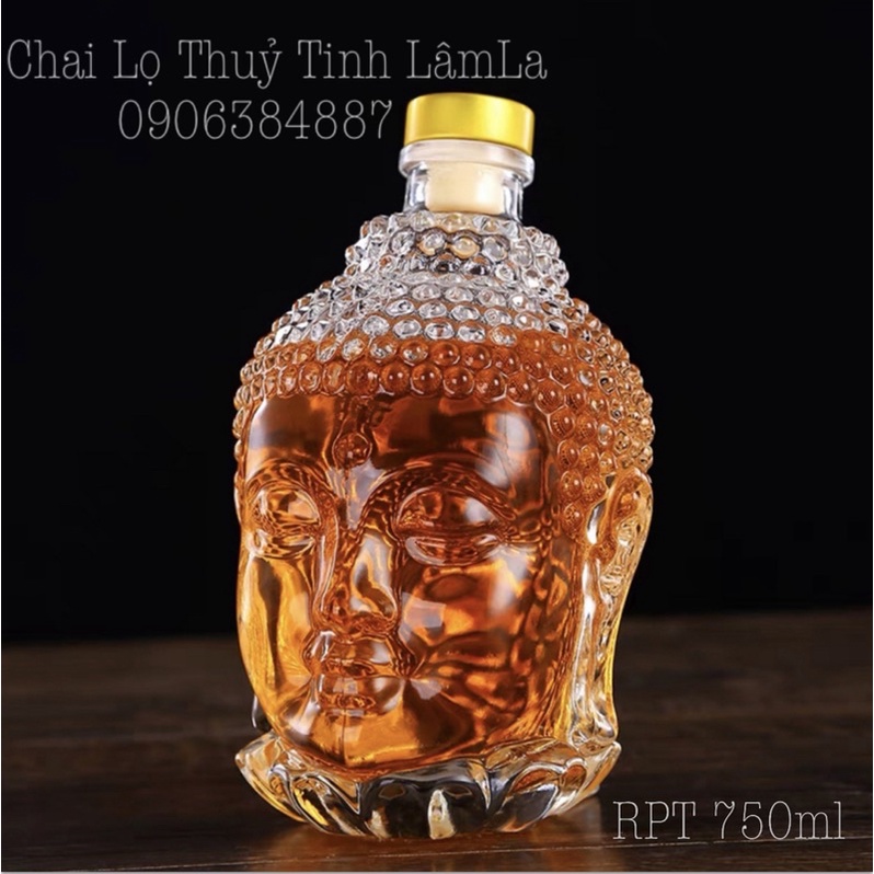 Bình thuỷ tinh pha lê rpt 750ml