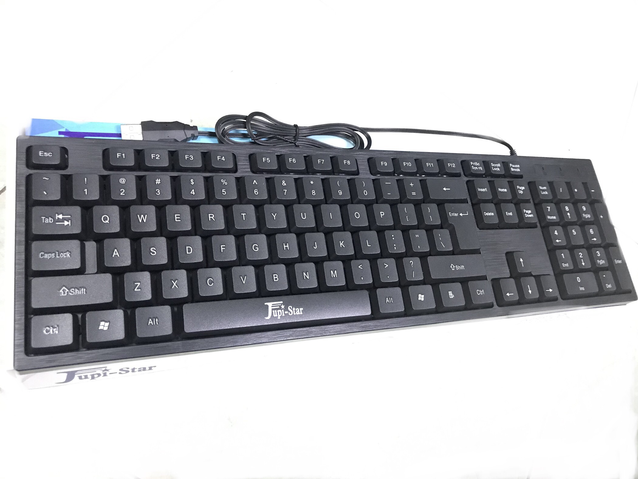 Bàn phím có dây usb jupistar 6106 dùng cho văn phòng giá rẻ, mới 100%