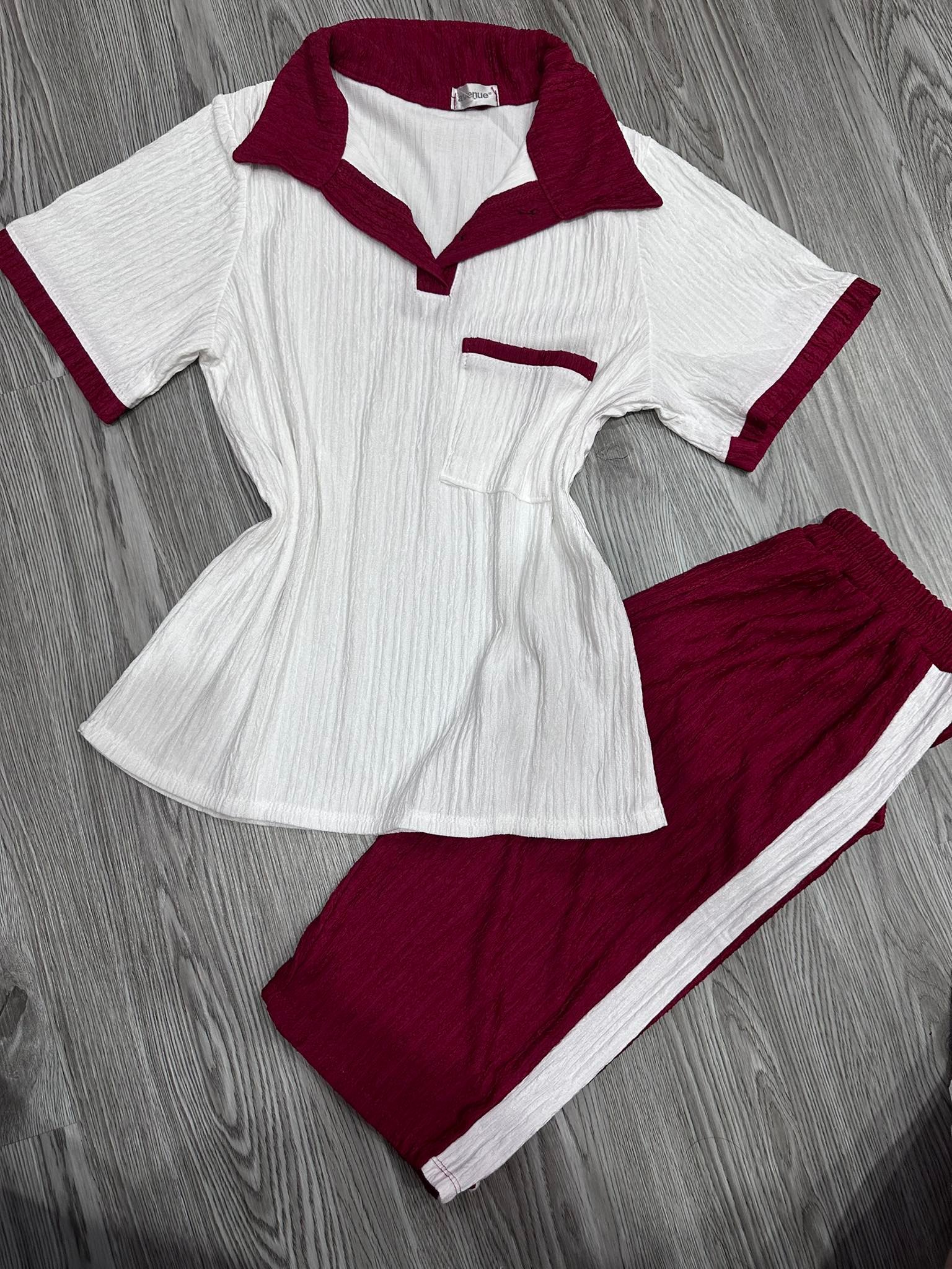 SET BỘ ĐŨI NGỐ CỔ SƠ MI THỜI TRANG SIÊU DỄ THƯƠNG