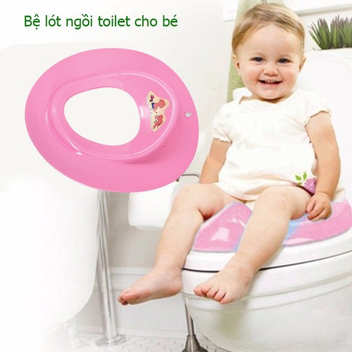 Bệ lót thu nhỏ bồn cầu cho bé tập đi vệ sinh an toàn - Bệ xí thu nhỏ bồn cầu Việt Nhật - Miếng lót thu nhỏ bồn cầu - Bệ ngồi toilet, bệ ngồi thu nhỏ bồn cầu - Giao Màu ngẫu nhiên