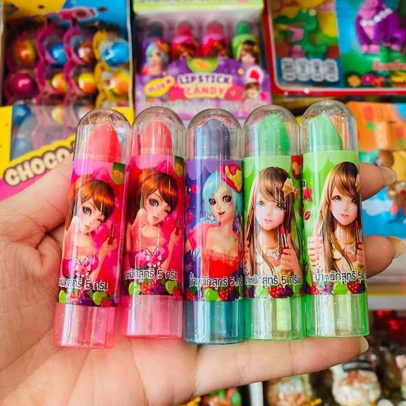 3 cây kẹo son công chúa Thái Lan xịn