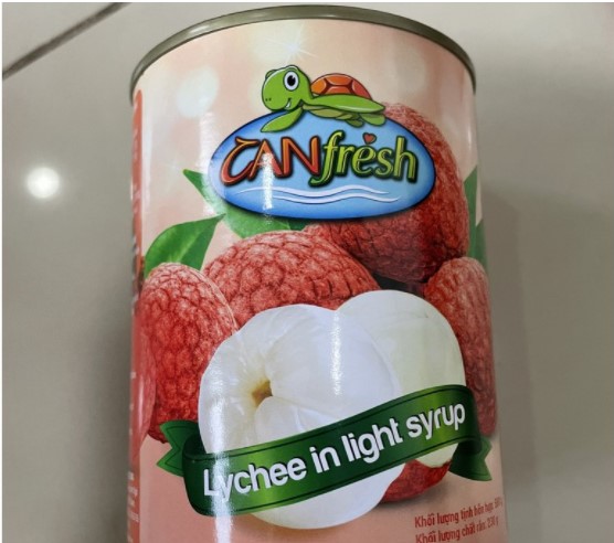 Vải thiều ngâm nước đường Hạ Long 560gr