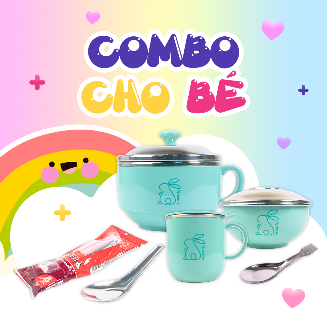 Combo sản phẩm cho bé - 1 - Zebra