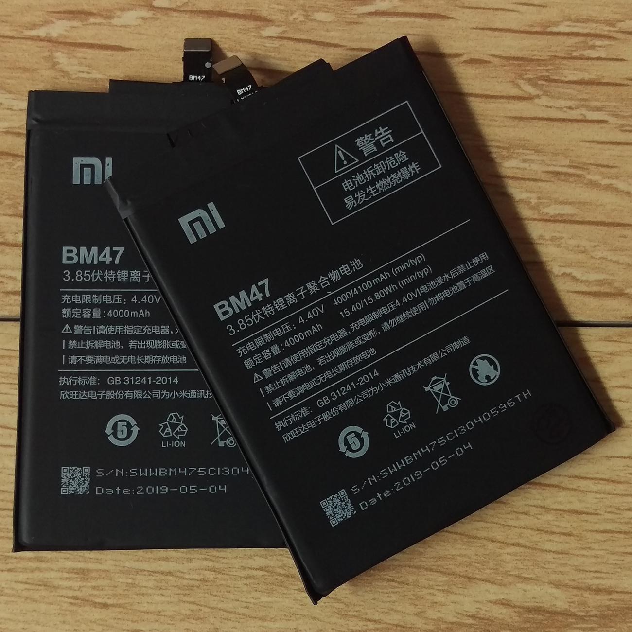 [HCM]Pin Điện Thoại Xiaomi Redmi 4X (Mã BM47)_Dung Lượng 4100 mAh