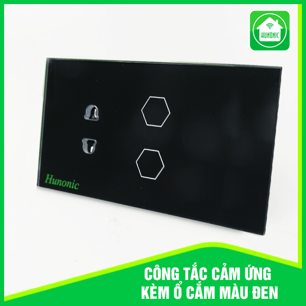 Công tắc thông minh kết nối wifi kèm ổ cắm , công tắc cảm ứng Huonic, bảo hành 1 đổi 1 trong 12 tháng , hotline hỗ trợ 0905323378.