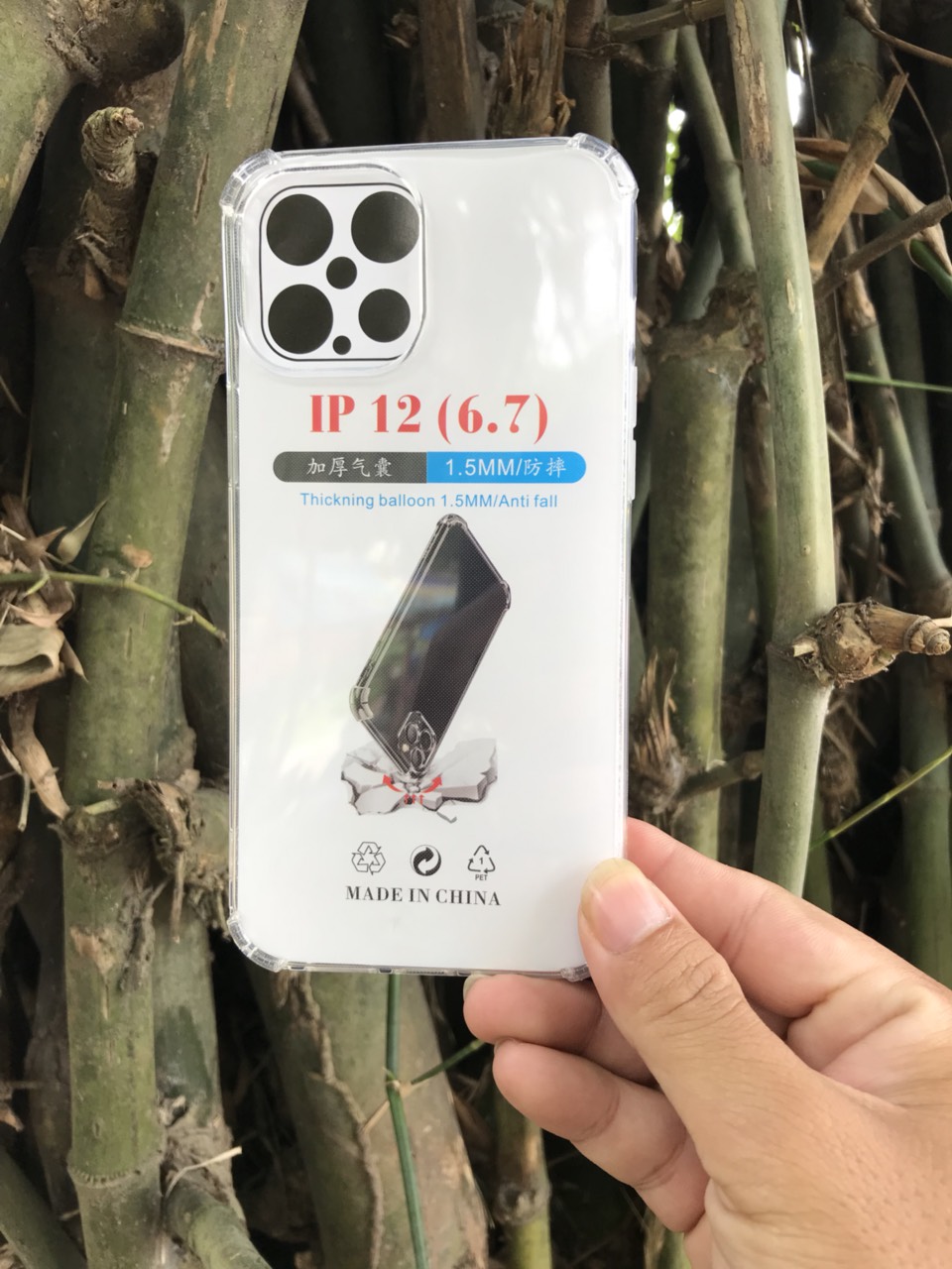 Ốp chống sốc cho ip 12