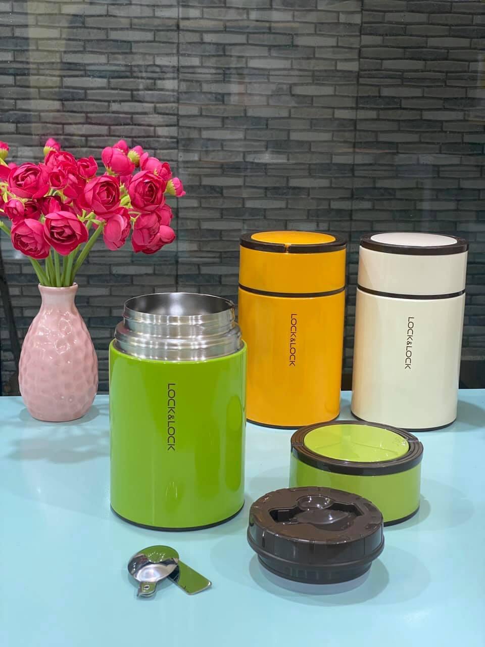 Bình ủ cháo giữ nhiệt lock&lock dung tích 750ml lhc8022