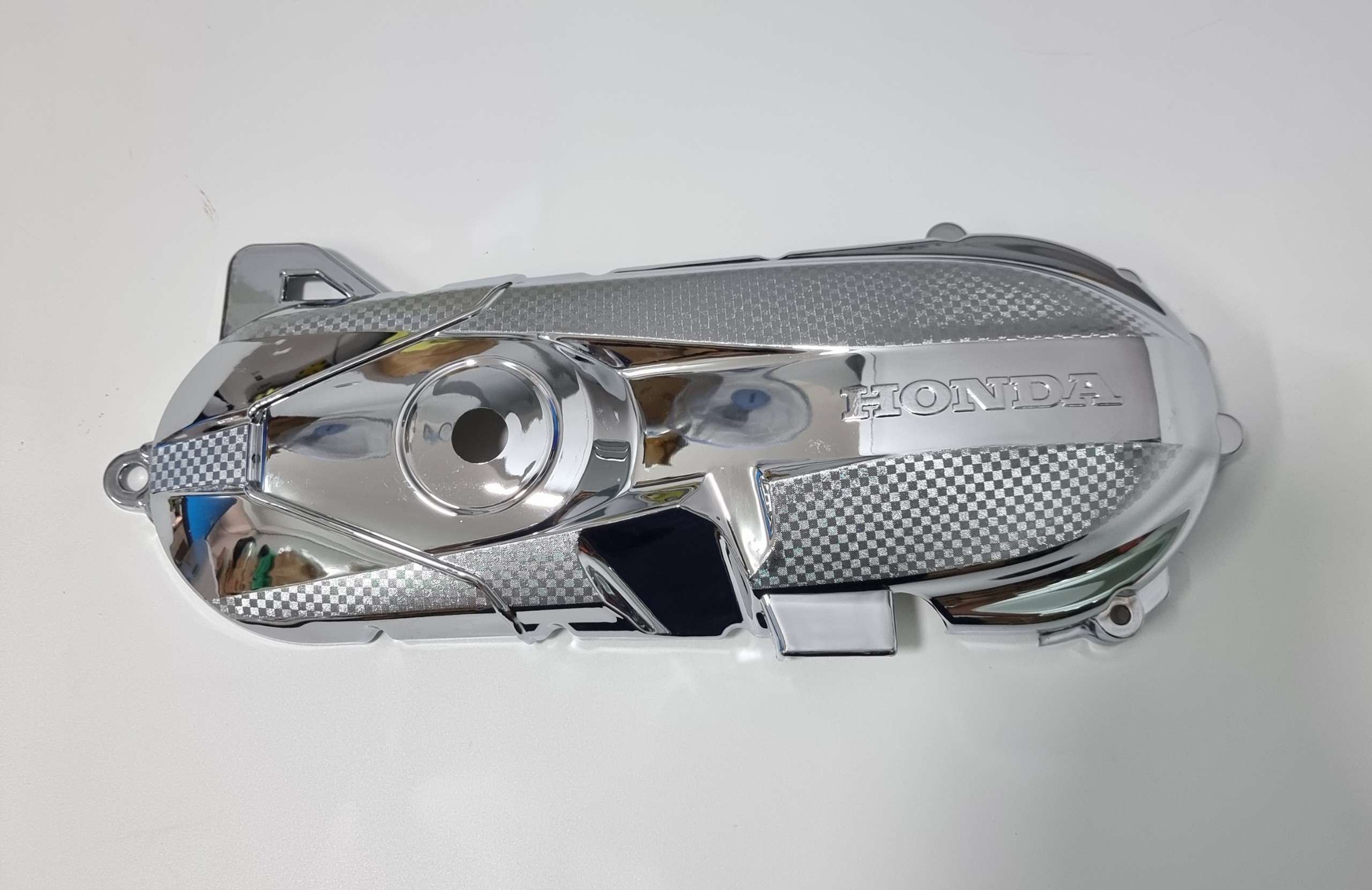 Ốp lốc máy mạ crom xe vision 2014 - 2019