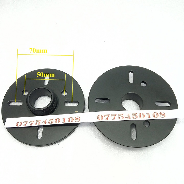 Đế chuyển đổi loa treble nhôm - Mặt bích gắn loa treble nhôm - Đế nối họng kèn - 2 cái