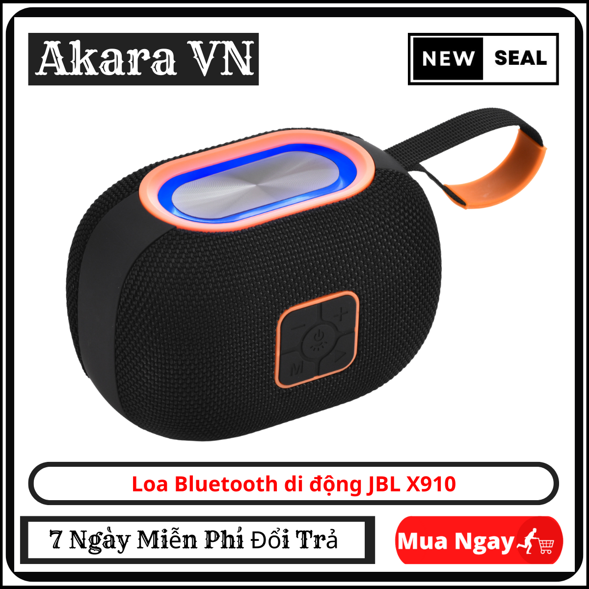 Loa Cầm Tay Loa Bluetooth JBL X910 Loa Mini siêu trầm bass cực căng Bluetooth 5.0 Âm Thanh Mạnh Mẽ .