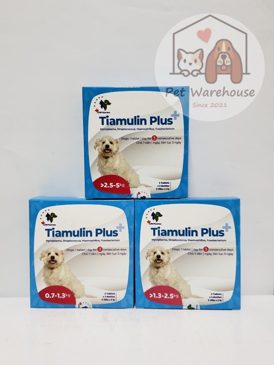Tiamulin Plus dành cho chó, hỗ trợ hô hấp