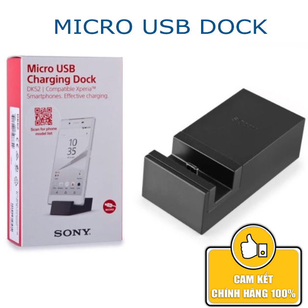 [HCM]Dock Sạc Sony DK52 micro usb
