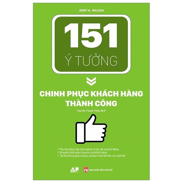 Sách 151 ý tưởng chinh phục khách hàng thành công