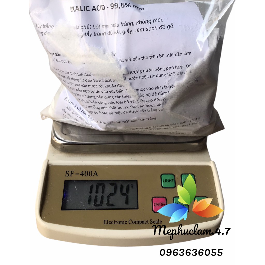 Oxalic acid (Bột chanh bột tẩy trắng)