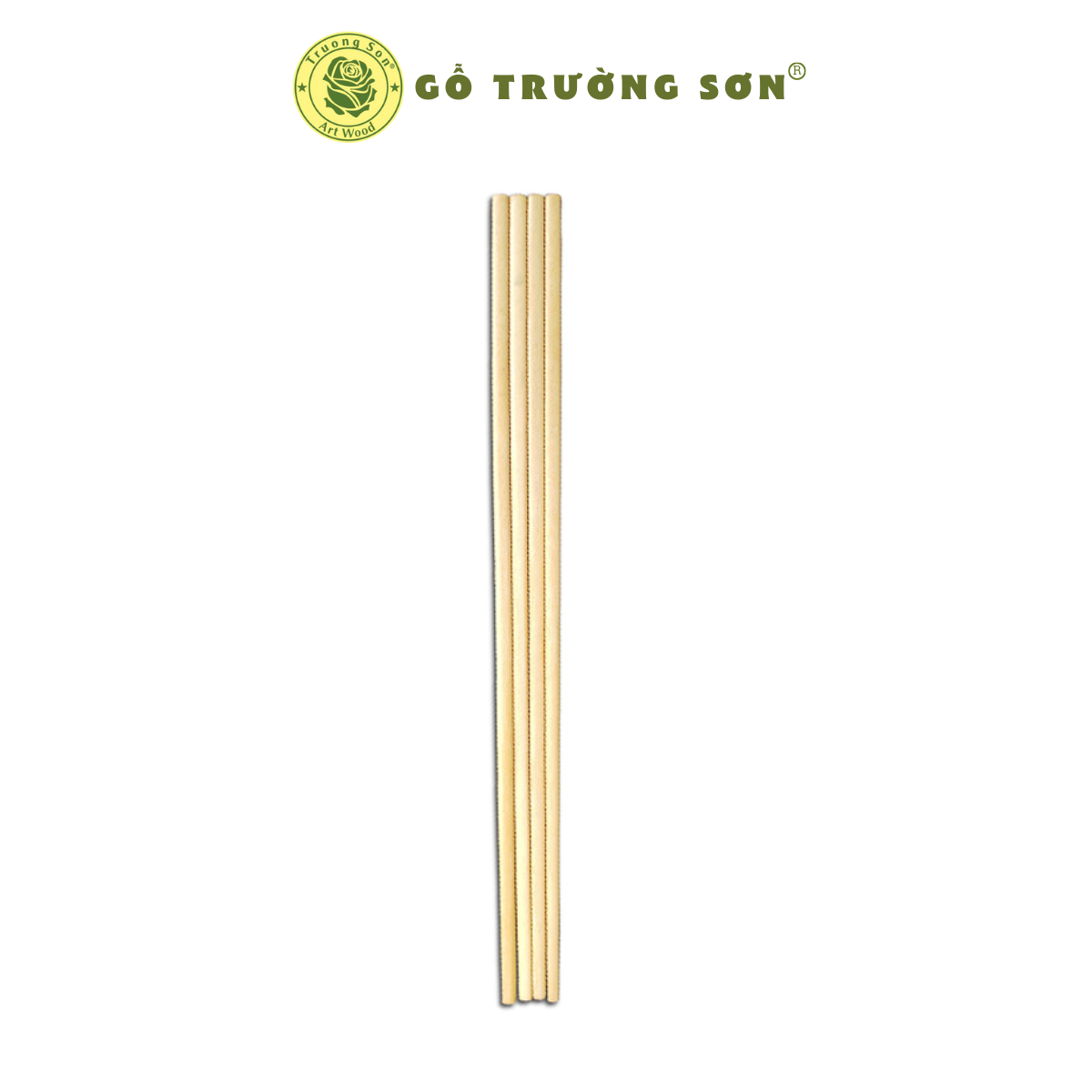 [HCM]Đũa Gỗ Chiên Xào Song Mã 40 cm - Đồ Nhà Bếp Bằng Gỗ Thương Hiệu Trường Sơn (02 Đôi / Vỉ)