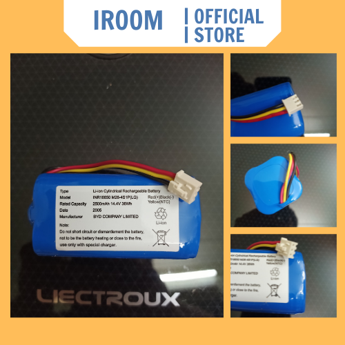 [CHÍNH HÃNG] Pin cho robot hút bụi lau nhà Liectroux C30B - công nghệ Đức, BH 6 tháng