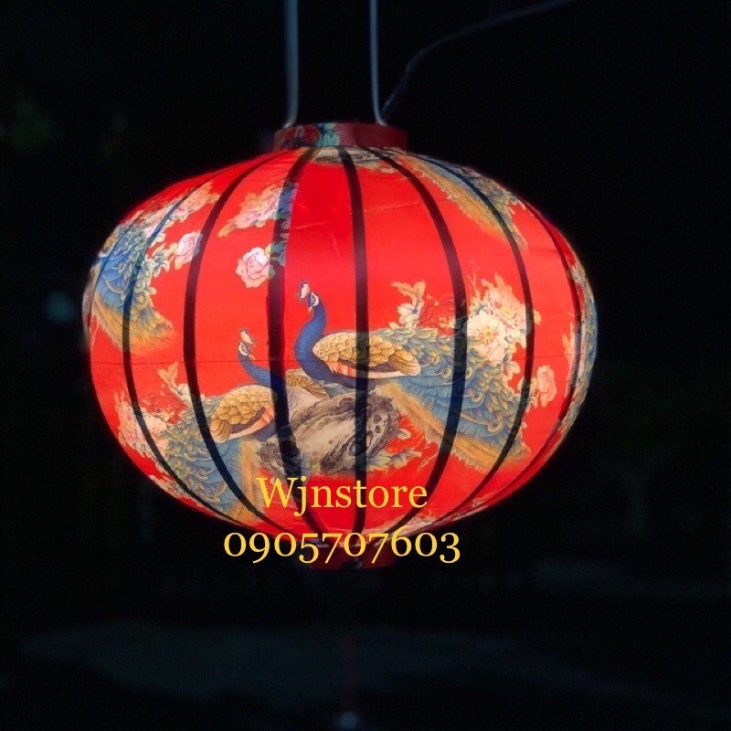 Đèn lồng hội an phi 3d vietnam lanterns silk 3d 0905707603