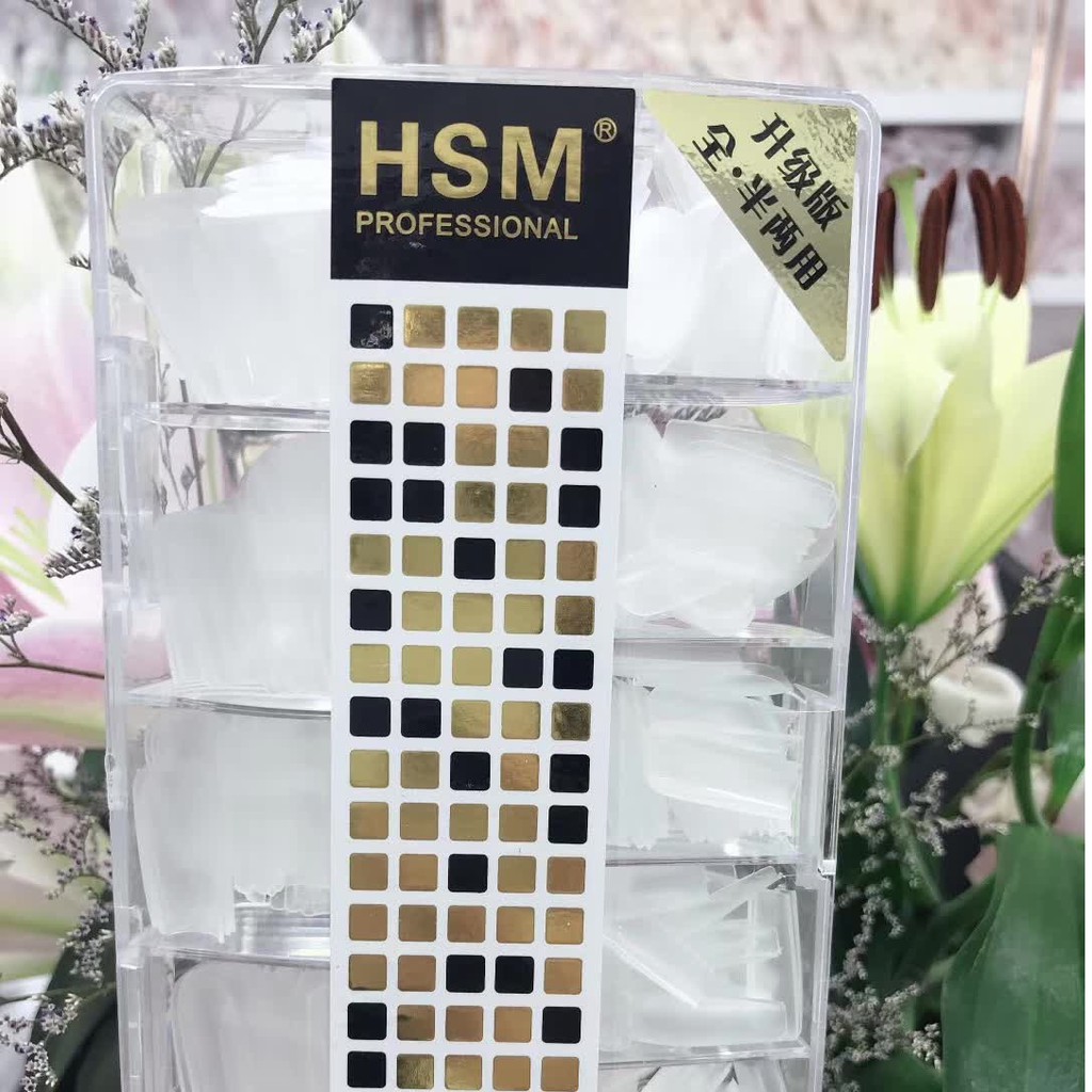 HSM nhám sẵn gồm 2 màu trong va đục