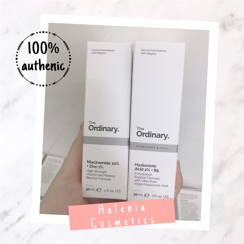 Seum Tinh chất Niacinamide 10% + Zinc 1% - The Ordinary lọ 30ml-60ml [BÁN CHẠY]