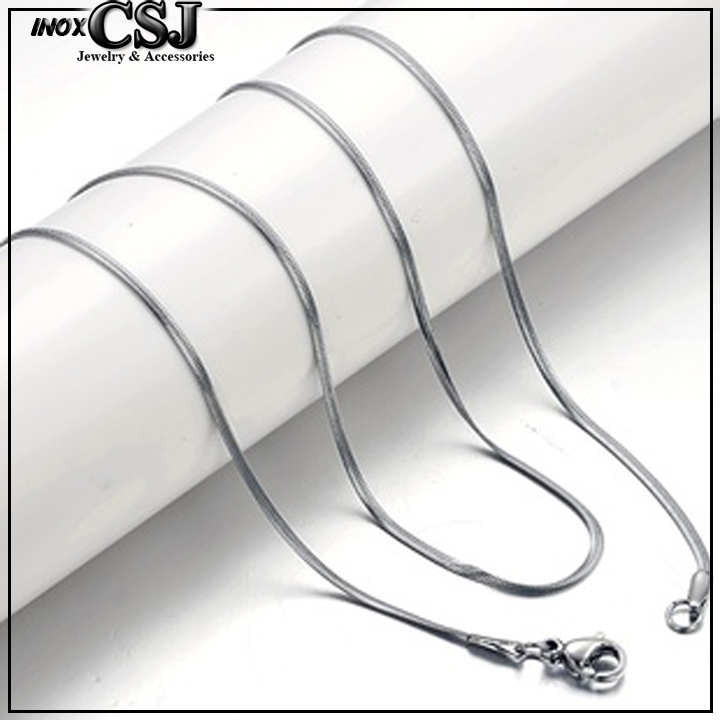 DÂY CHUYỀN NỮ KIỂU MÌ DẸP, INOX ĐẸP, KHÔNG ĐEN, HỢP THỜI TRANG
