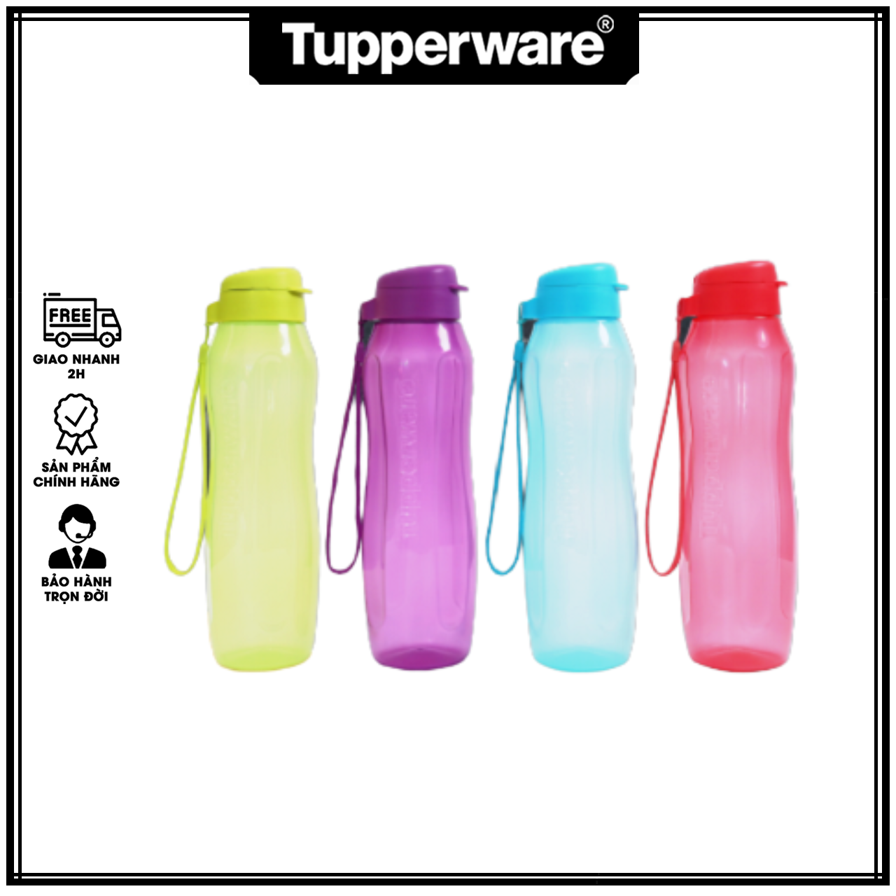 Bình nước eco bottle gen ii 1l - tupperware