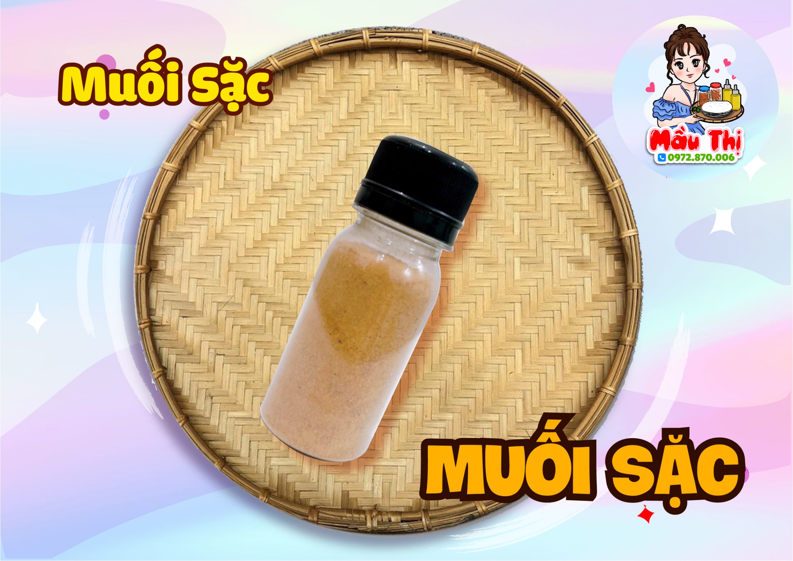 100g muối sặc siêu cay