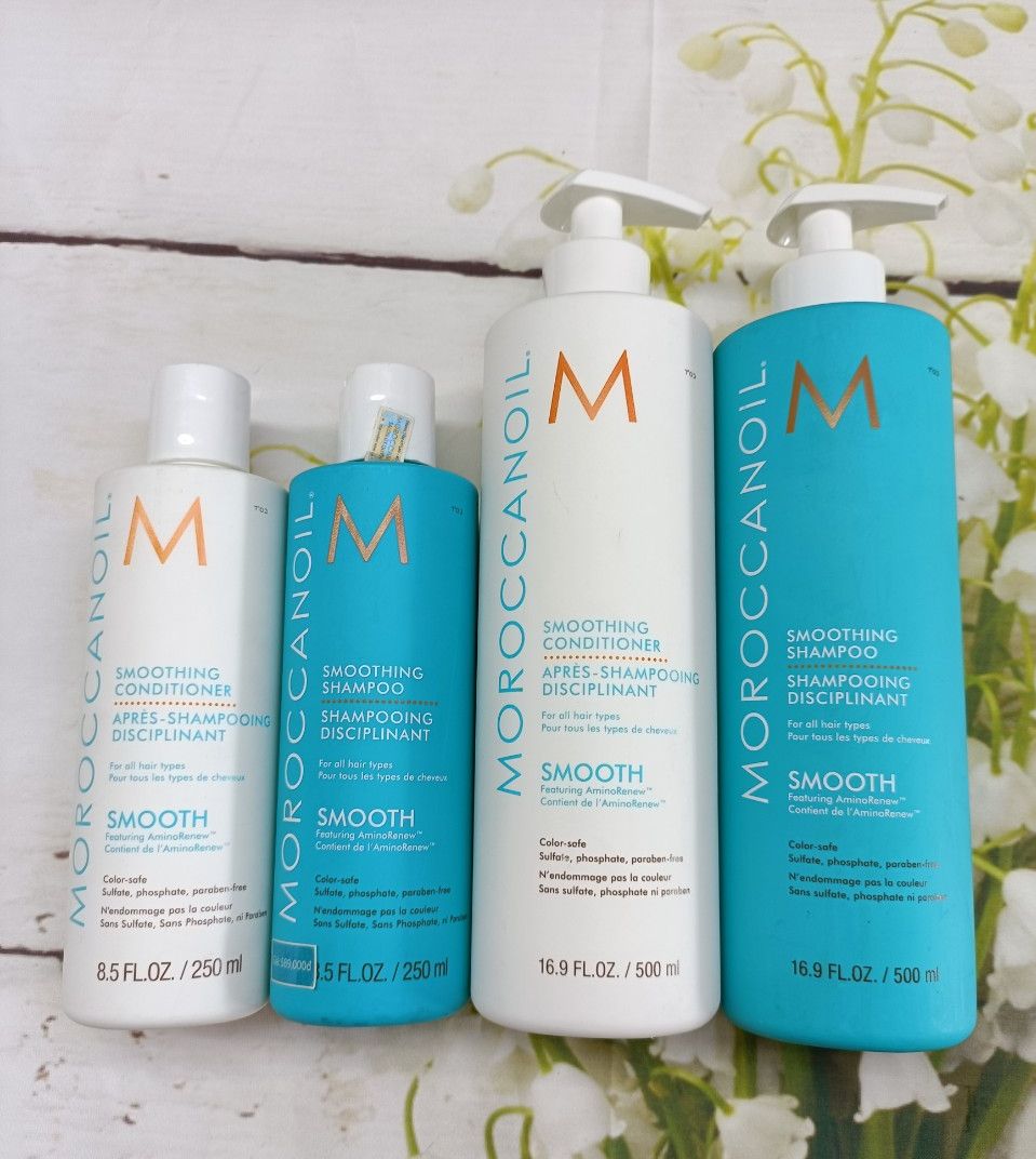 Bộ dầu gội xả suôn mượt moroccanoil smooth 250ml-500ml
