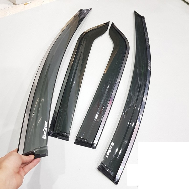 Vè che mưa Ecosport [2018-2022]-chỉ Inox cao cấp, chất liệu dày và bền, có vi deo rivew sản phẩm