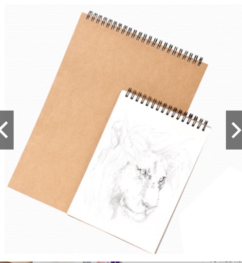 Sổ tay vẽ chì - Sổ tay vẽ màu nước - Sketchbook - Giấy kem trơn 120gsm 160gsm