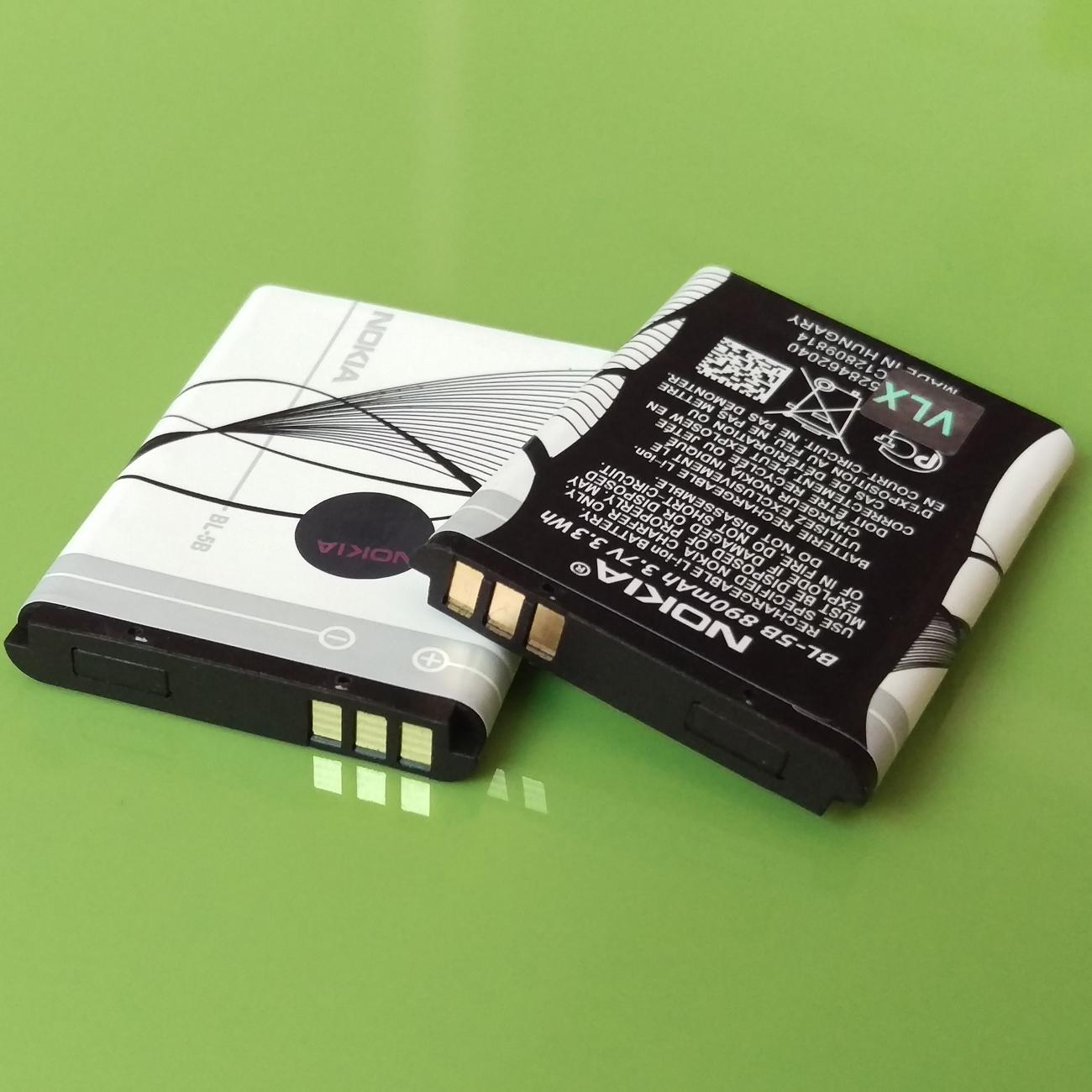 Pin BL-5B Loại 2ic Chống Phù - cho Nokia 3220/3230/5070/5140/5140i/5200/5208/5300/5320xm/5500/6020/6021/6060/ 6070/6080/6120c/6121c/6122c/7260/7360/N80/N90