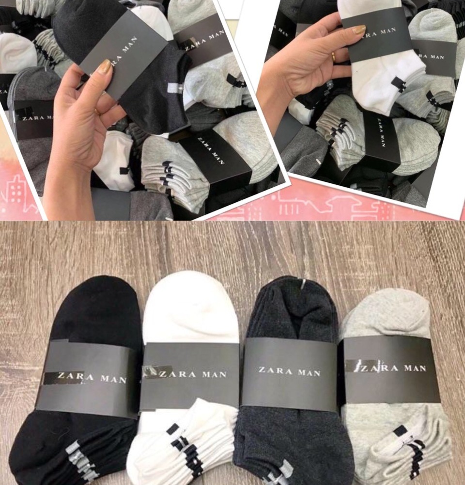 [HCM][GIÁ RẺ] COMBO 1 LỐC 10 ĐÔI TẤT ZR MAN 100% COTTON - VỚ DÀY CO DÃN TỐT - VỚ NAM CAO CẤP GIÁ RẺ THẤM HÚT MỒ HÔI TỐT