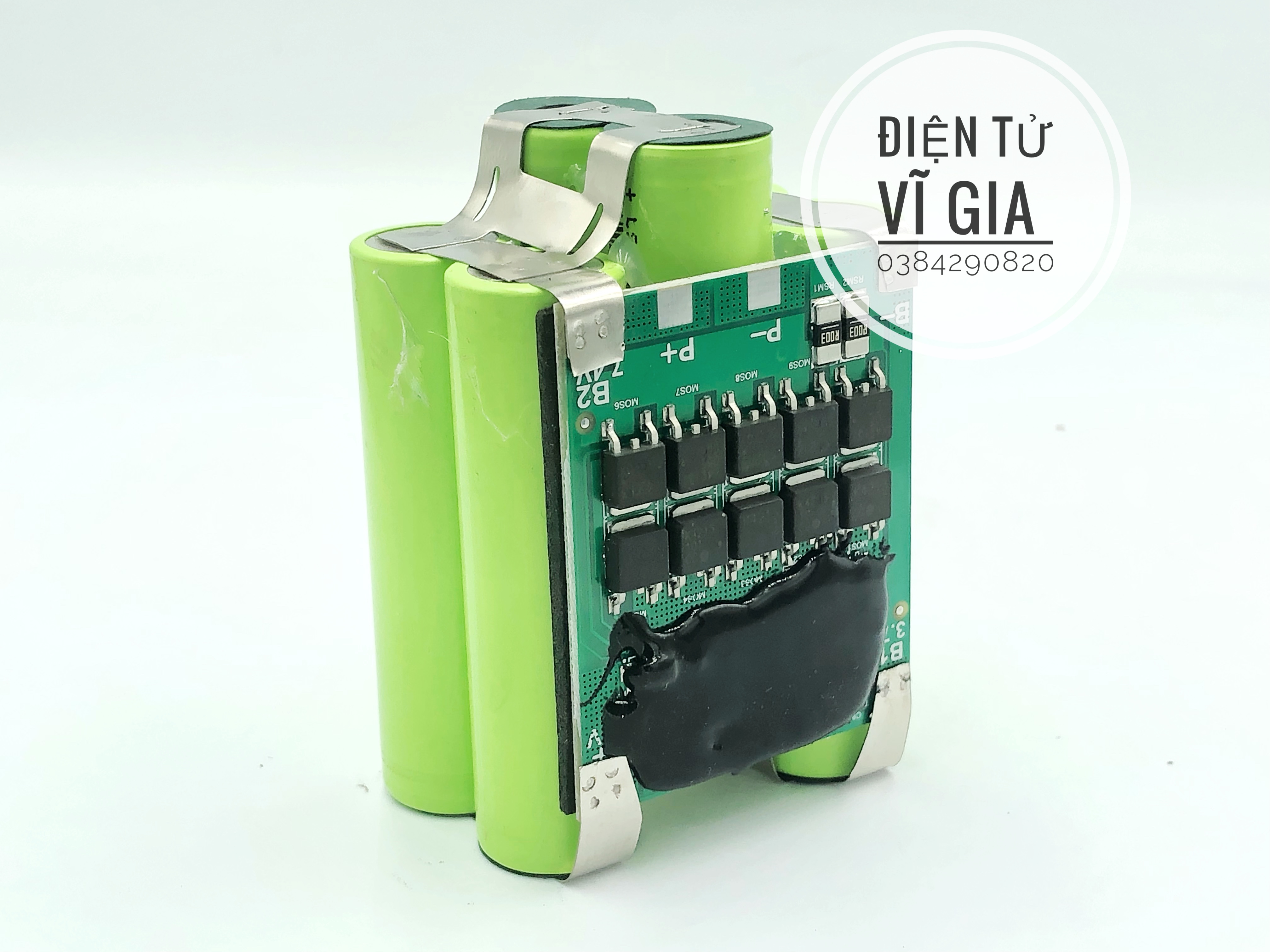 Khối Pin 3S2P 12.6V Ryobi chuẩn kích thước vỏ Ryobi 12V, CIDS 12V, Black Decker 12V