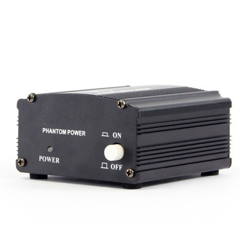Phantom power 48v - nguồn 48v cho micro condenser, hỗ trợ thu âm, livestream, karaoke