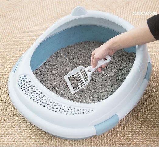 Khay vệ sinh/thau cát vệ sinh cho mèo SIZE ĐẠI 59*49*26