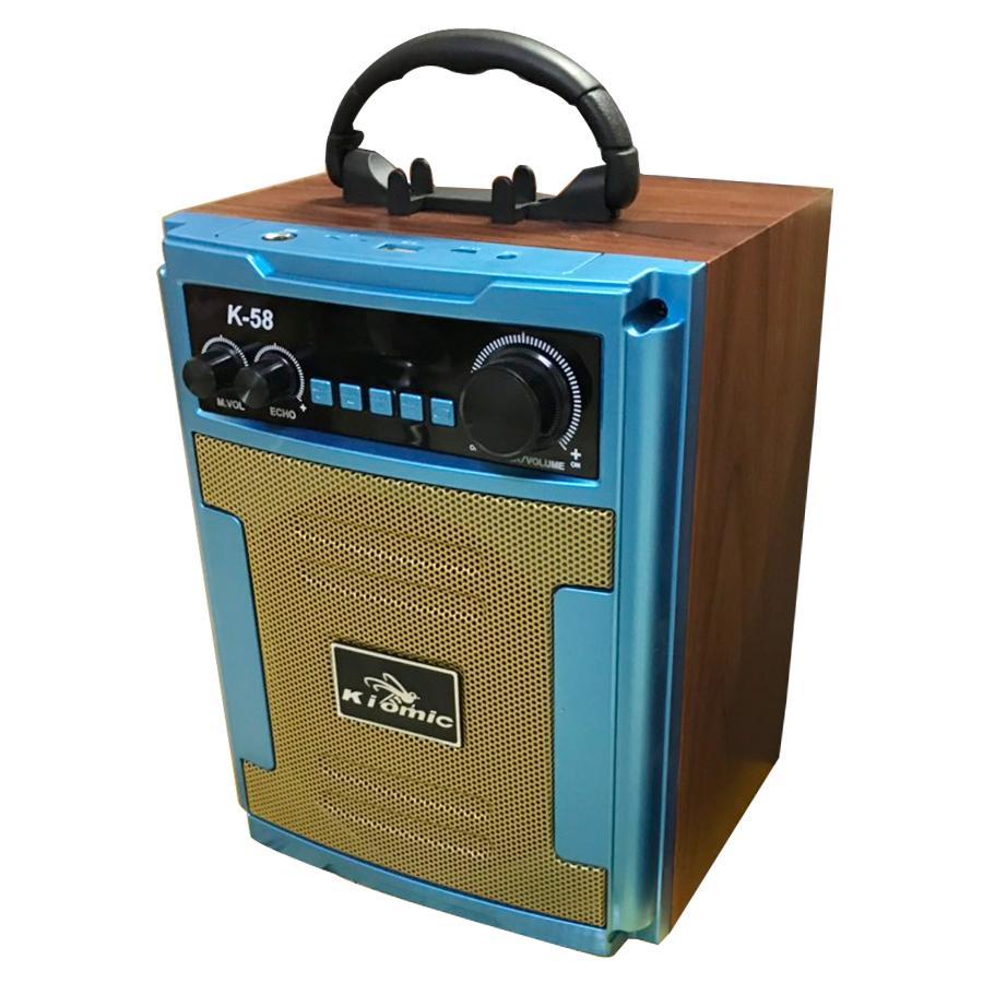 Loa karaoke kiomic k58 hát siêu hay - tặng kèm mic không dây