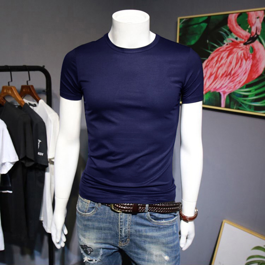 [HCM][ XẢ KHO 3 NGÀY ] Áo Thun Thời Trang Áo Thun Nam Style New áo thun trơn cổ tròn fom body phong cách hàn quốc