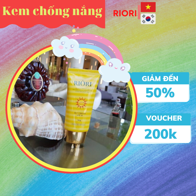 Kem chống nắng cho da mặt sun cream spf 50g